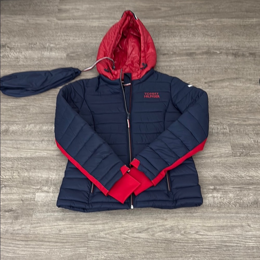 Tommy Hilfiger Navy‎ and Red Women's Jacket